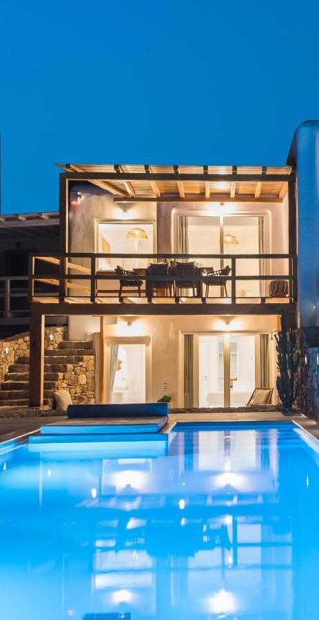 Villa Costa By Whitelist Mykonos Ftelia  エクステリア 写真