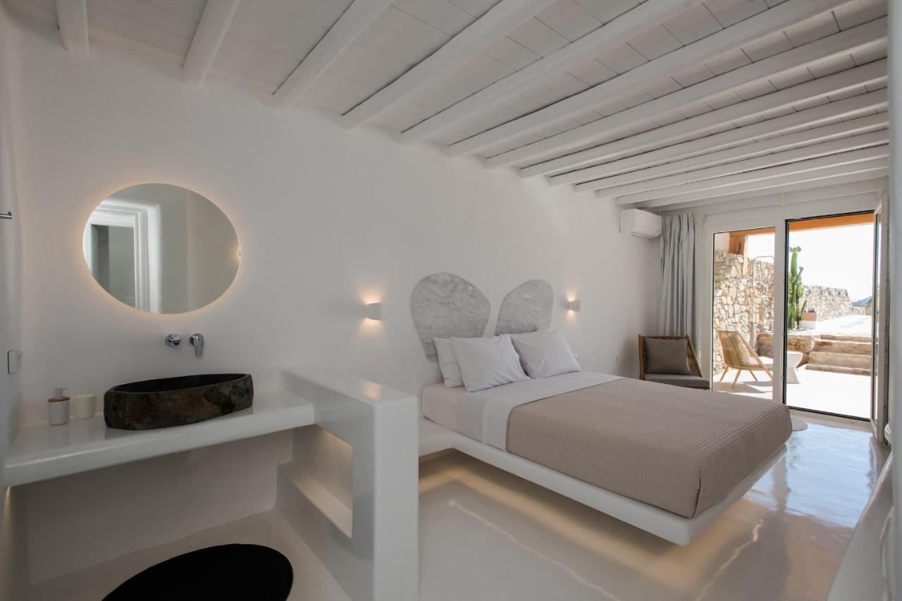 Villa Costa By Whitelist Mykonos Ftelia  エクステリア 写真