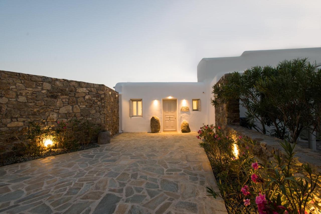 Villa Costa By Whitelist Mykonos Ftelia  エクステリア 写真