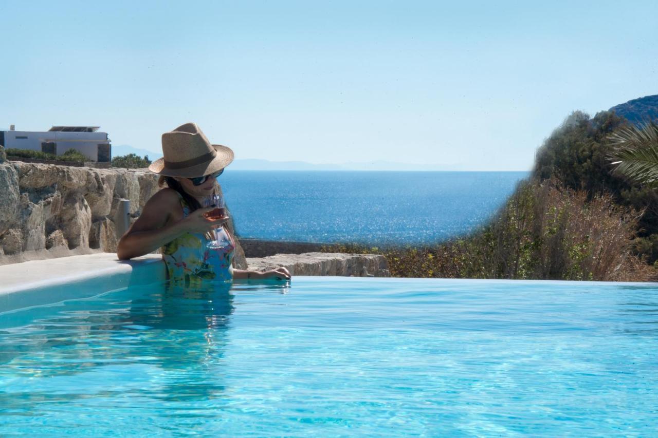 Villa Costa By Whitelist Mykonos Ftelia  エクステリア 写真