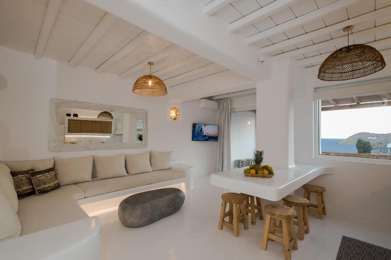 Villa Costa By Whitelist Mykonos Ftelia  エクステリア 写真