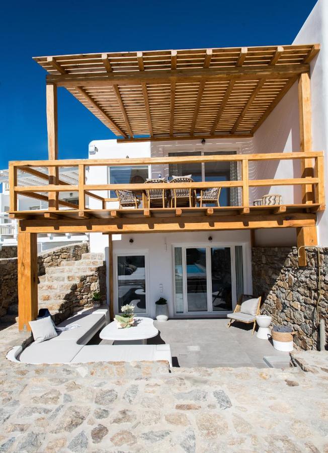 Villa Costa By Whitelist Mykonos Ftelia  エクステリア 写真